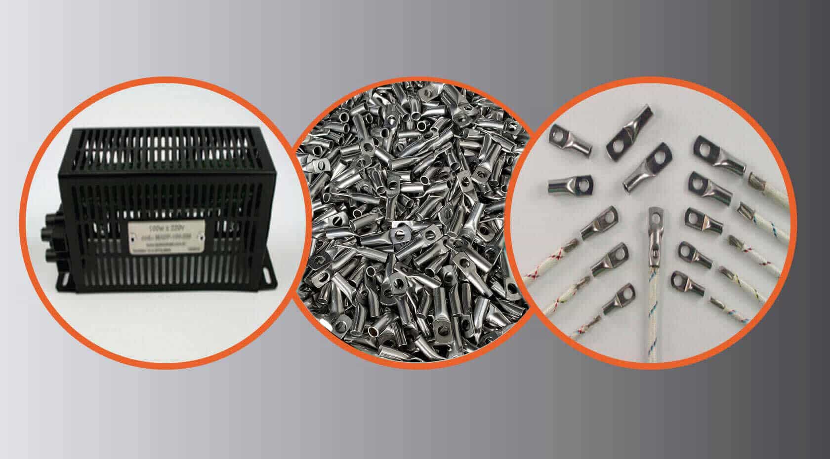 Terminais e cabos para alta temperatura